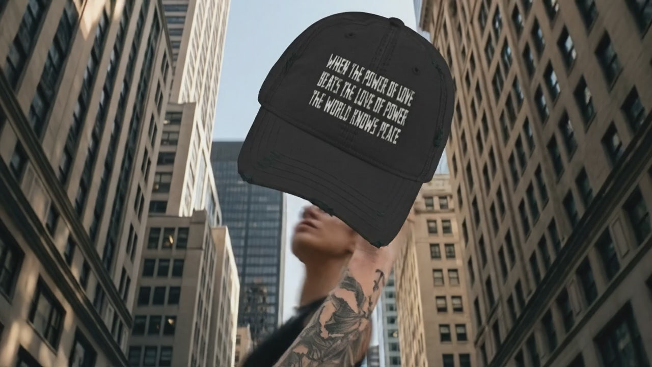 1454FT Cap | When The Power Of Love Beats The Love Of Power